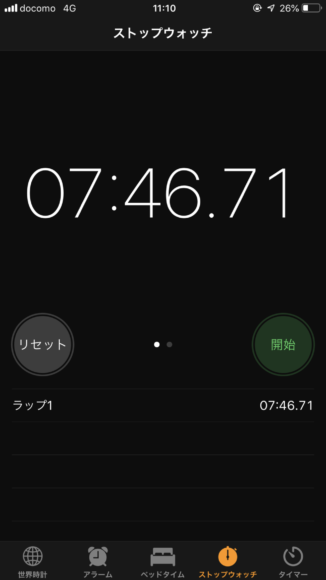 御堂筋線梅田駅から梅田芸術劇場までの徒歩所要時間実測