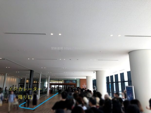 札幌市民交流プラザ4階札幌文化芸術劇場hitaru入口