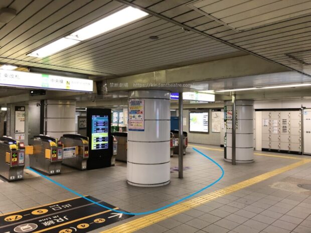 Osaka Metro 森ノ宮駅 東改札